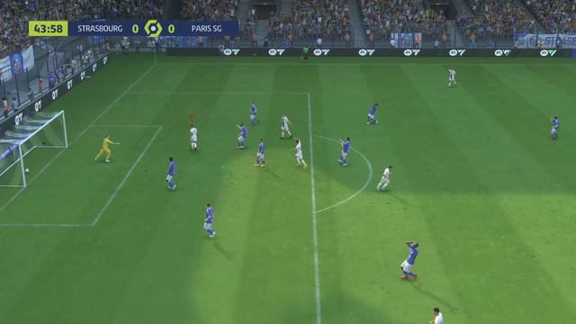 FIFA 23 (PS5) 4k UHD 60 fps France Ligue 1 Strasbourg-PSG смотреть онлайн