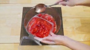 Быстрый способ заморозки клубники /Freezing strawberries