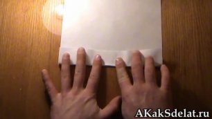Как сделать веер из бумаги