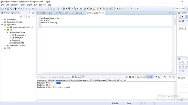 How to inject literal value in Hindi || Java Spring || @Value Annotation || #07 смотреть онлайн