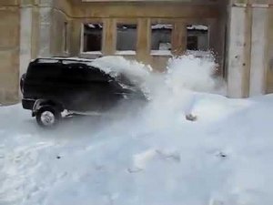 УАЗ ПАТРИОТ краш тесТ =)