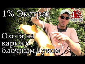 1% Экстра: Охота с блочным луком на карпа с берега или боуфишинг