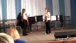 Гавот Ира Романюк и Полина Голубок