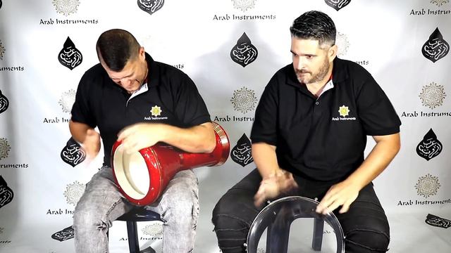 Solo on Our Custom Darbuka - Sparkling Red with Your Name смотреть онлайн