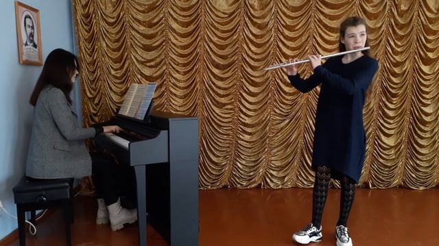 Танець із Балетної сюїти. Д. Шостакович #флейта смотреть онлайн