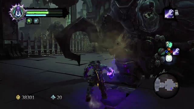 Darksiders 2 Часть 12 Город Мертвых/Босс Воющий Большак