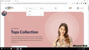 E-COMMERCE Website Using HTML, CSS, JS, BOOTSTRAP