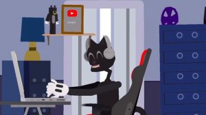 Cartoon Cat Answers The Door To Random Scary Monster Part 5 (Scary Video😱)