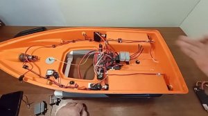 Ранфери, установка нашего автопилота , регулятора привода руля и ТД + ТО катера .