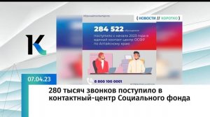 С начала года в контакт-центр ОСФР поступило 284 522 обращения