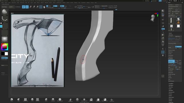 1. Создание заготовки рукояти топора смотреть онлайн