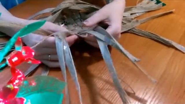 Есть идея! Корзинка из бечевки.