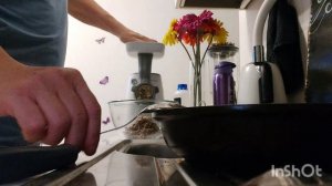 Первый опыт приготовления паштета из сердца, печени косули и шампиньонов.