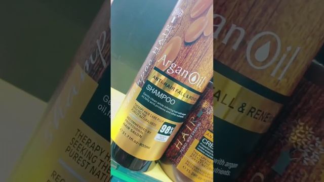 Argan oil Shampoo Mask & serum Anti Hair Fall Renewal #viral #hair #shortd #shorts #kartun#hairfall