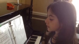 Practicing "Темно-Вишневая Шаль"