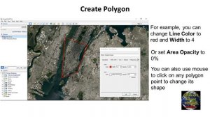 Create and Save Polygon in Google Earth