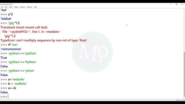 #60 Python Operators on Strings In Telugu [2022] | Python Strings In Telugu | Python In Telugu