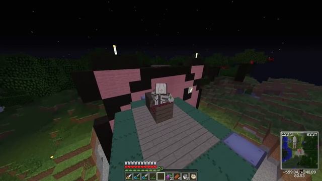 ВЫЖИВАНИЕ В МАЙНКРАФТ С МОДАМИ 1.7.10 - Летающий корабль! #41 смотреть онлайн