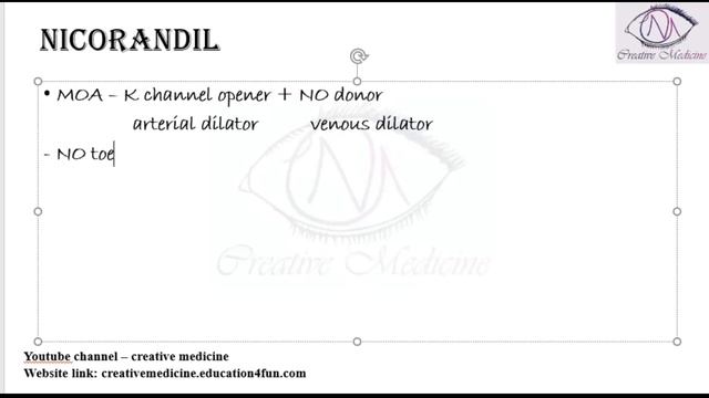 Lec 10 Anti Anginal Drugs Nicorandil смотреть онлайн