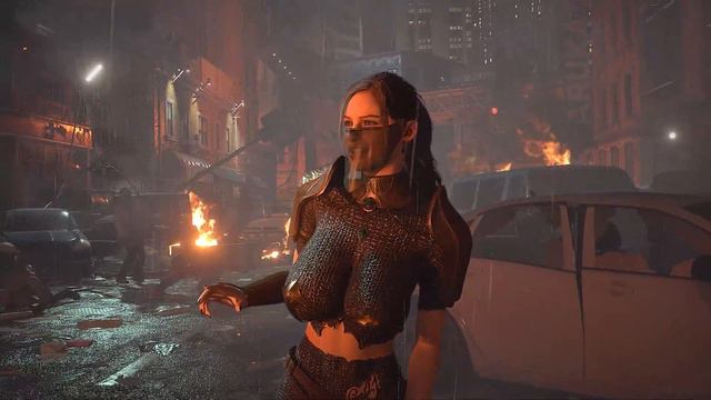 Resident Evil 2 Remake | Claire Redfield in Blade Dancer Outfit PC Mod