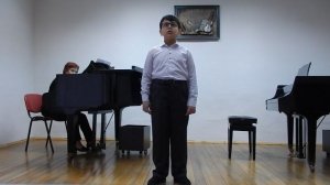 Варданян Давид, сольное академическое пение, 1 группа