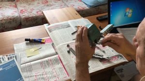 Сборка МАЗ 5440 с полуприцепом из картона Часть 4