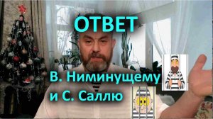 Ответ В. Ниминущему и С. Саллю