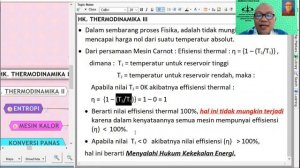 TERMOFISIKA-TERMODINAMIKA BAGIAN KE-3 FTI UNIVERSITAS TRISAKTI JAKARTA.