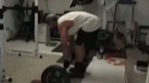 Становая тяга на прямых ногах + поочередные сгибания ног FITNESS.KACHI.RU