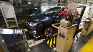 Car factory. Автомобильный завод Nissan в Санкт-Петербурге