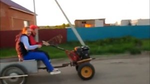 Вторые гонки на мотоблоках масло синтетика против синтетики