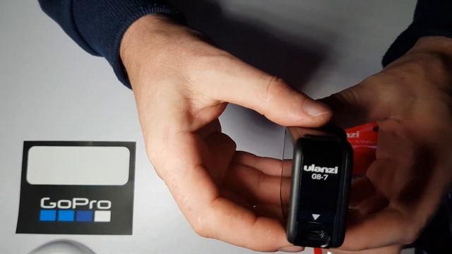 Аксессуары для GoPro 8 Крышка аккумулятор с отверстием + защитный чехол. смотреть онлайн