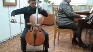Станевко Максим. 11 лет, виолончель.