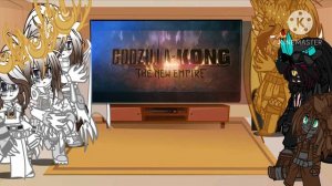 Female Kaijus React To Godzilla x Kong The new empire Official Trailer 2