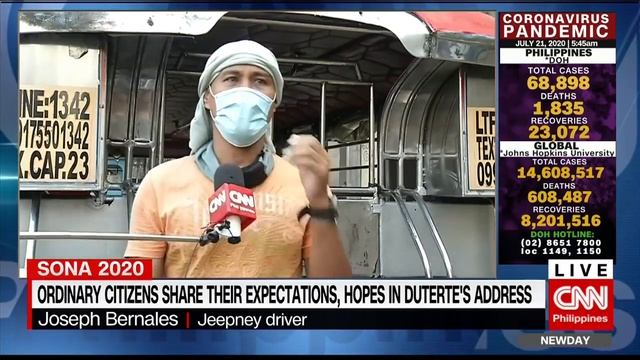 SONA 2020: Ordinary citizens share their expectations, hopes in Duterte's address смотреть онлайн