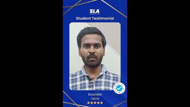 Student Testimonial | Soundhar - Java | SLA Institute | Softlogic Systems