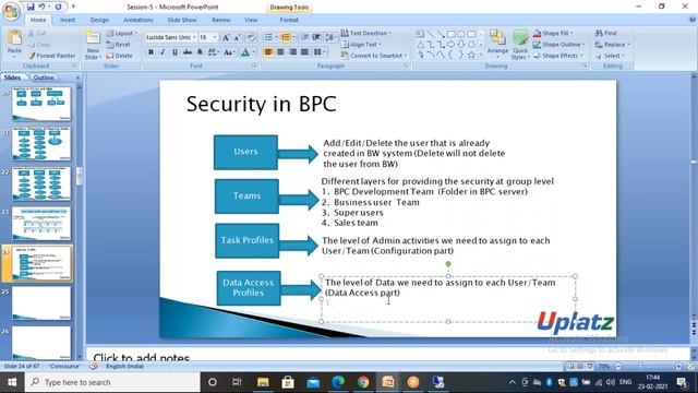 SAP BPC Security, RFC Connections, EPM Add-in | SAP BPC Training & Certification Tutorial | Uplatz смотреть онлайн