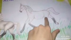 Мой первый рисунок лошади ШЛЯЙХ! Что, я поменяла название конала????!!!!!:|