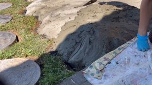 Скалы из бетона / каменистый рокарий