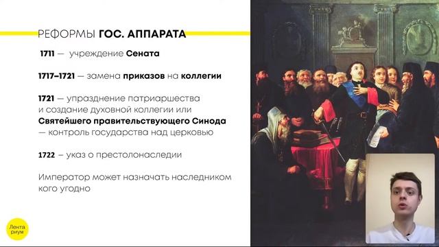 Реформы Петра I