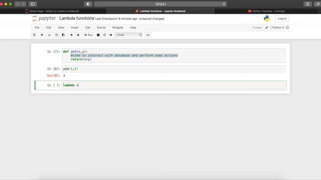 #23 Lambda / Anonymous Function in Python | Python Tutorials for Beginners in Hindi