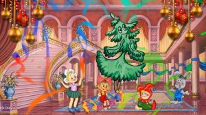 Наша елка велика