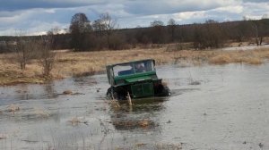 Весенний выезд. Заплыв. Болотоход. Вездеход