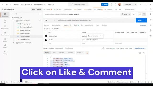 Postman Tutorial #6 How to Create DELETE API Request?