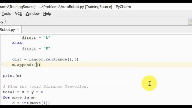 #53. தமிழில் | Auto Robot Movement | Python Programs