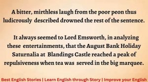 Learn English through Story - Level 5 | A Shy Man and A Brave Girl | English Story