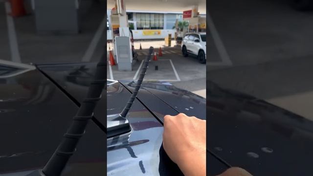 Gak selalu Shark Fin Antenna cocok sama semua design Mobil. Hyundai Palisade aja tetep keren!