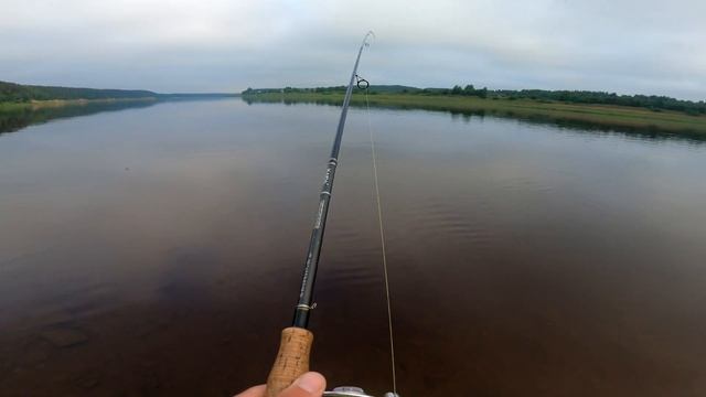 Ловля ОКУНЯ на отводной поводок... Супер - рыбалка на реке Сухона.... смотреть онлайн