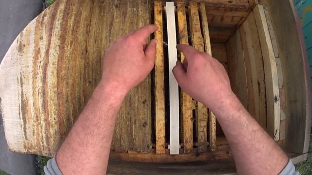 Куда ставить вощину пчелам? Установка вощини. Простое пчеловодство. смотреть онлайн