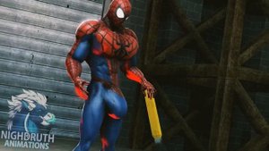 the spider ?️ man's| muscles growth ?